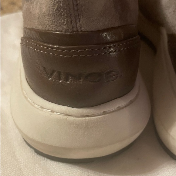 Vince Women’s Gray Suede Slip-On Shoes - Picture 2 of 9